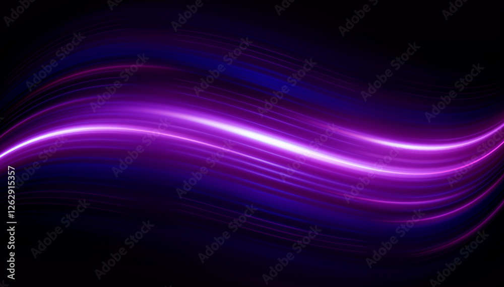 Sticker abstract neon background. sound wave design element.