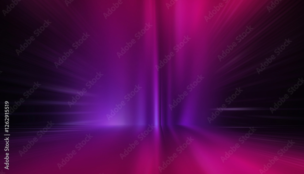 Poster abstract neon background. sound wave design element.
