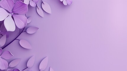 Naklejka premium In the Name of Violet, Decorate the Tenderness and Strength of Women's Day - Pay Tribute to Every Shining Woman Against the Dreamy Violet Background