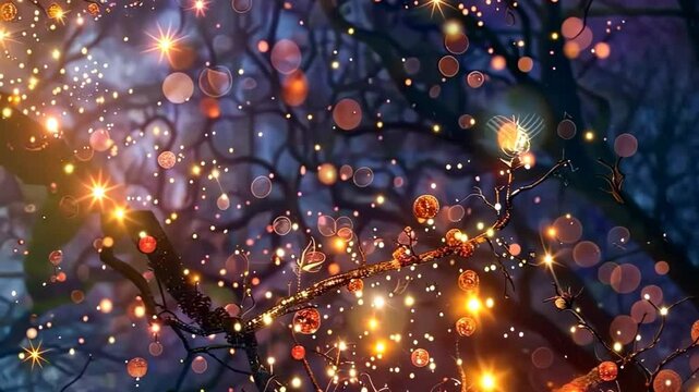 Starry sky starfall night. Selective focus. Nature.