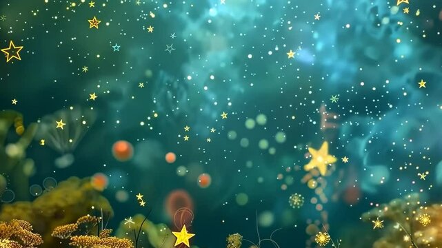 Starry sky starfall night. Selective focus. Nature.