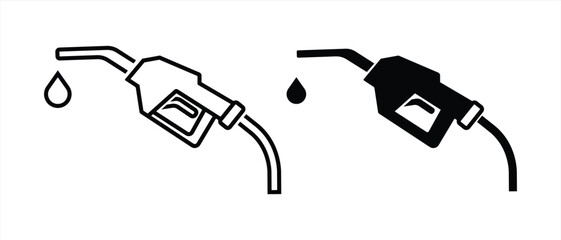 fuel icon vector