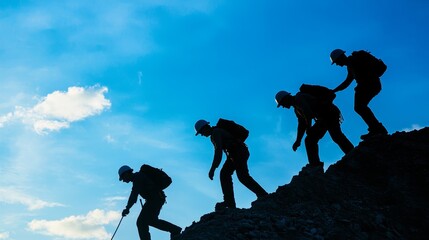 Project management team delivering exceptional performance, collaborating efficiently, ensuring effective teamwork and communication, improving productivity, and driving project success through