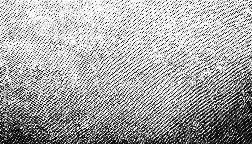 Fototapete abstract halftone texture with black dots creating a retro comic style gradient for graphic backgrou