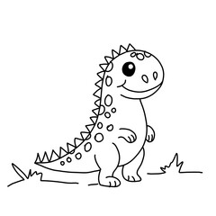 Сhildish pattern with cute dinosaur, baby shower greeting Dinosaurus card. Animal seamless background, cute vector texture for kids bedding, fabric, wallpaper, wrapping paper, textile, t-shirt print