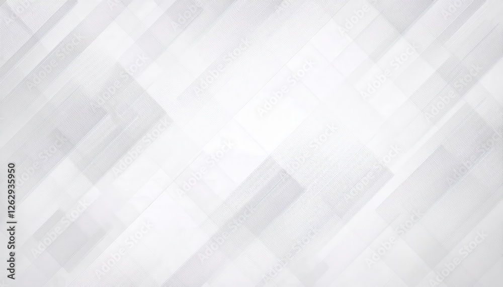Aufkleber subtle geometric plaid texture pattern with overlapping white and gray diamonds for modern background or minimalist design

