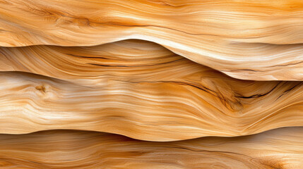 Obraz premium Seamless wood grain texture with flowing patterns and warm tones