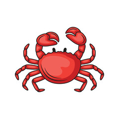 Icon design crab. Vector design