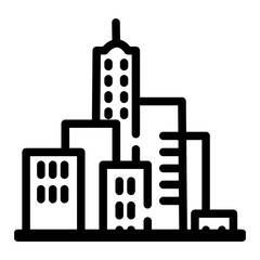 Obraz premium City icon