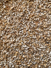 Texture of barley groats (crushed barley)