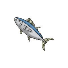 Fototapeta premium Icon design tuna. Vector design