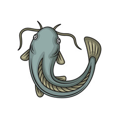 Icon design catfish. Vector design