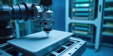 Advanced Robotic Arm for Precision Fabrication in Industrial Setting