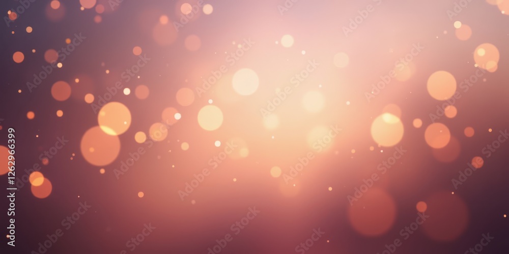 Poster soft abstract background with gentle light bokeh effect