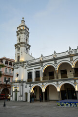 Veracruz plaza area in Mexico