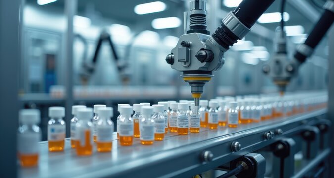 Advanced Robotics in Industrial Packaging of Pharmaceutical Vials
