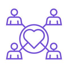 Support Group Icon Design