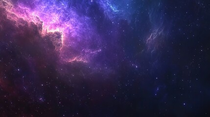 Fototapeta premium Cosmic Nebulae A Vivid Display Of Stellar Clouds