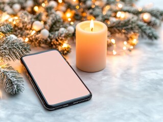 Showcase your app or website design beautifully with this clean and professional Black smartphone iPhone mockup isolated on white background This versatile template provides a realistic