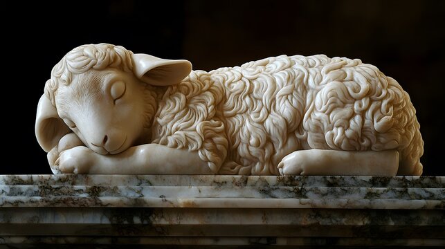 the lamb as a significant symbol in biblical contexts, reflecting themes of sacrifice and redemption