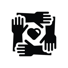 Obraz premium Belonging icon