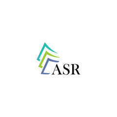 ASR letter logo design on white background. Creative  modern ASR letter logo design. Vector design.