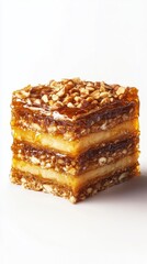 Layered Honey Almond Nut Cake Dessert Square