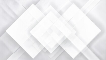 abstract white geometric background with diagonal folded paper texture, modern minimalist design for branding, presentation and digital art

