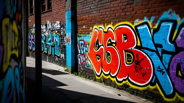 Urban Graffiti Art: A Blend of Color and Expression