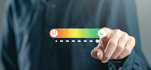 Client assessment best feedback, Customer service satisfaction review.