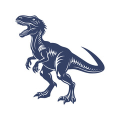 Dinosaur Silhouettes Clip art Vector Illustration