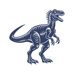 Dinosaur Silhouettes Clip art Vector Illustration