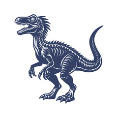 Dinosaur Silhouettes Clip art Vector Illustration