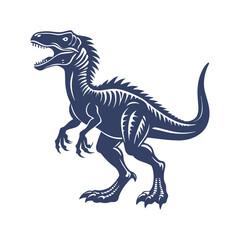 Dinosaur Silhouettes Clip art Vector Illustration