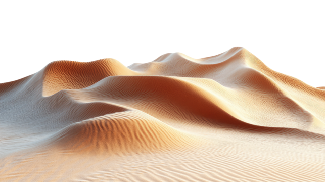 Golden Sands: Captivating shot of undulating sand dunes, shaped by the wind, inviting exploration and reflecting the raw beauty of a desert landscape.