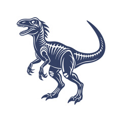 Dinosaur Silhouettes Clip art Vector Illustration