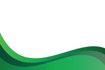 abstract green background with waves