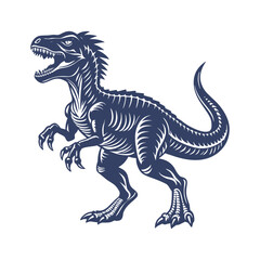 Jurassic Dinosaur Silhouettes Clip Art and Design