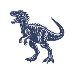 Dinosaur Silhouette Vector Illustration