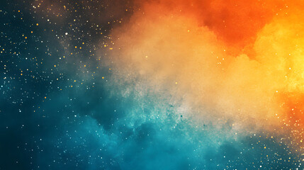 A soft, warm glow spreads across a dark background, creating an inviting atmosphere.