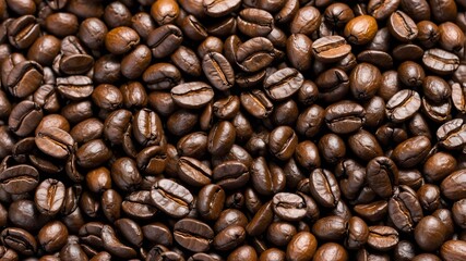 Fototapeta premium Roasted coffee beans