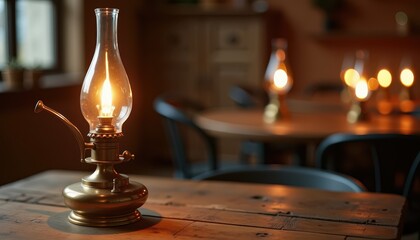 A single lit candle on a wooden surface, casting a warm, soft glow in a dark room. The image evokes a sense of calm and reflection, fitting for Maundy Thursday, a day of solemn remembrance in Christia