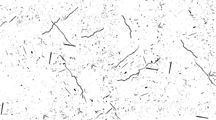 Texture, wall, concrete, black and white grunge background. Wall fragment with scratches and cracks