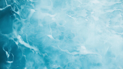 Obraz premium A close-up of a paint roller applying a smooth coat of pastel blue on a wall, with soft lighting accentuating the fresh texture of the paint.