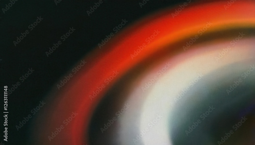 Wall mural dynamic abstract gradient with bold red streak and soft white curve, perfect for modern design backg