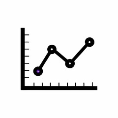 creative Business  Organizational Chart icon and logo vector silhouette