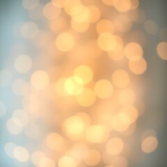 Fototapeta premium Warm Festive Glow: A captivating abstract background of soft, warm, out-of-focus golden lights.