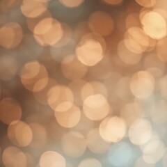 Fototapeta premium Golden Hour Bokeh: Abstract background of warm, golden bokeh lights creating a dreamy and inviting atmosphere. Perfect for adding a touch of magic and elegance to your design projects.