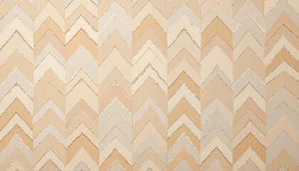 Naklejka premium Abstract zigzag pattern in earthy tones, natural design concept