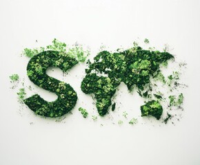 Symbolic representation of sustainability through visuals  graphics